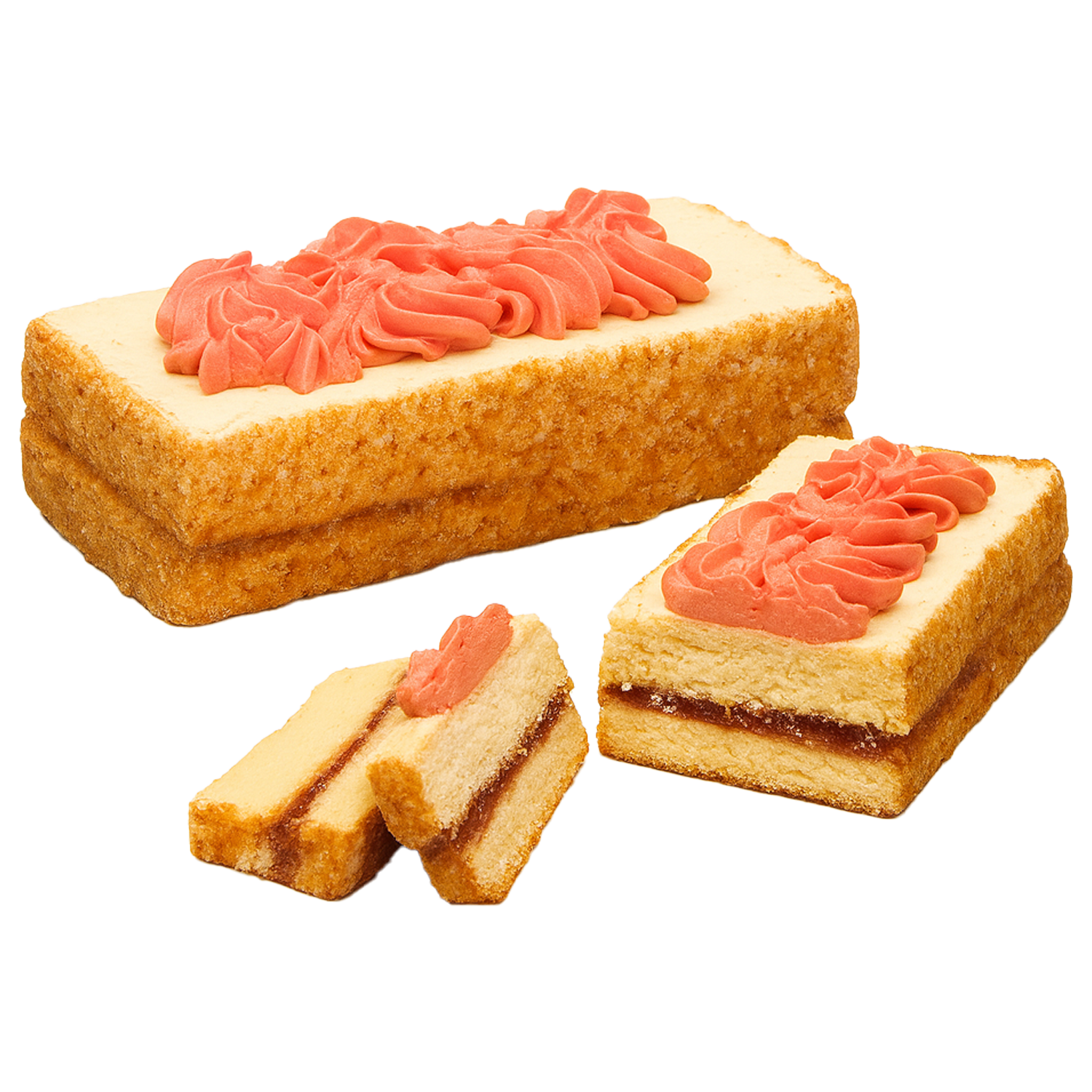 Biskuit Torte mit aromatisierter Fruchtfüllung "Hrizontema